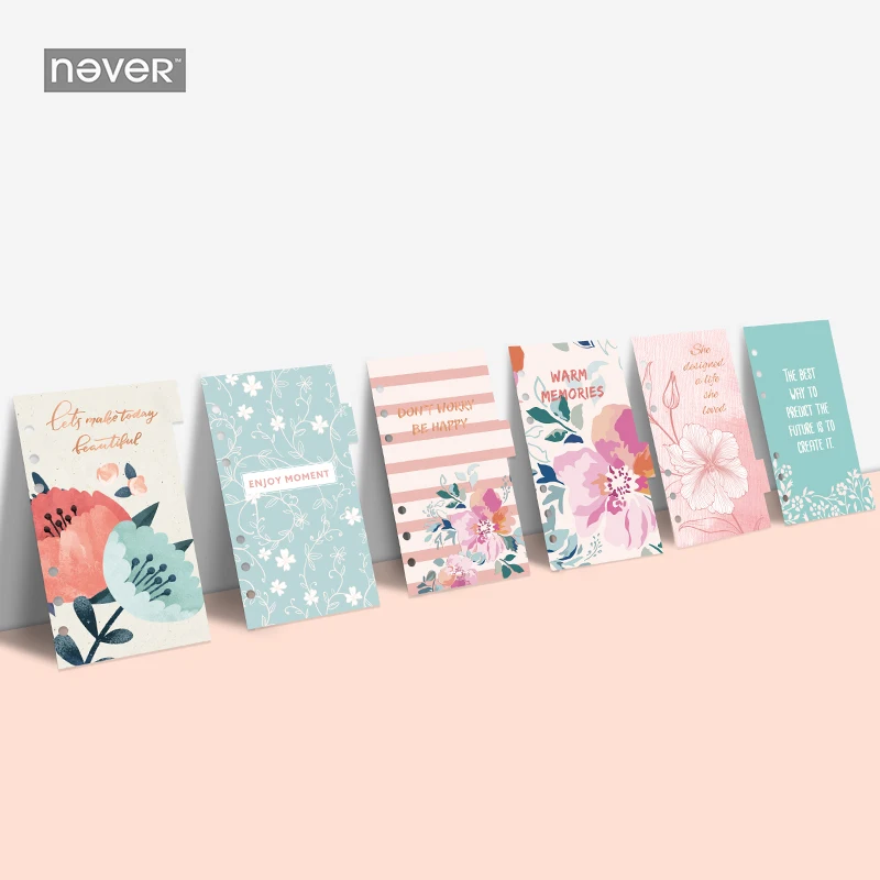 

Flowers Handbook Separation Page 6 Sheets Stationary Title Page Loose Page Inner Page Great Gift Office Suppliers Retail