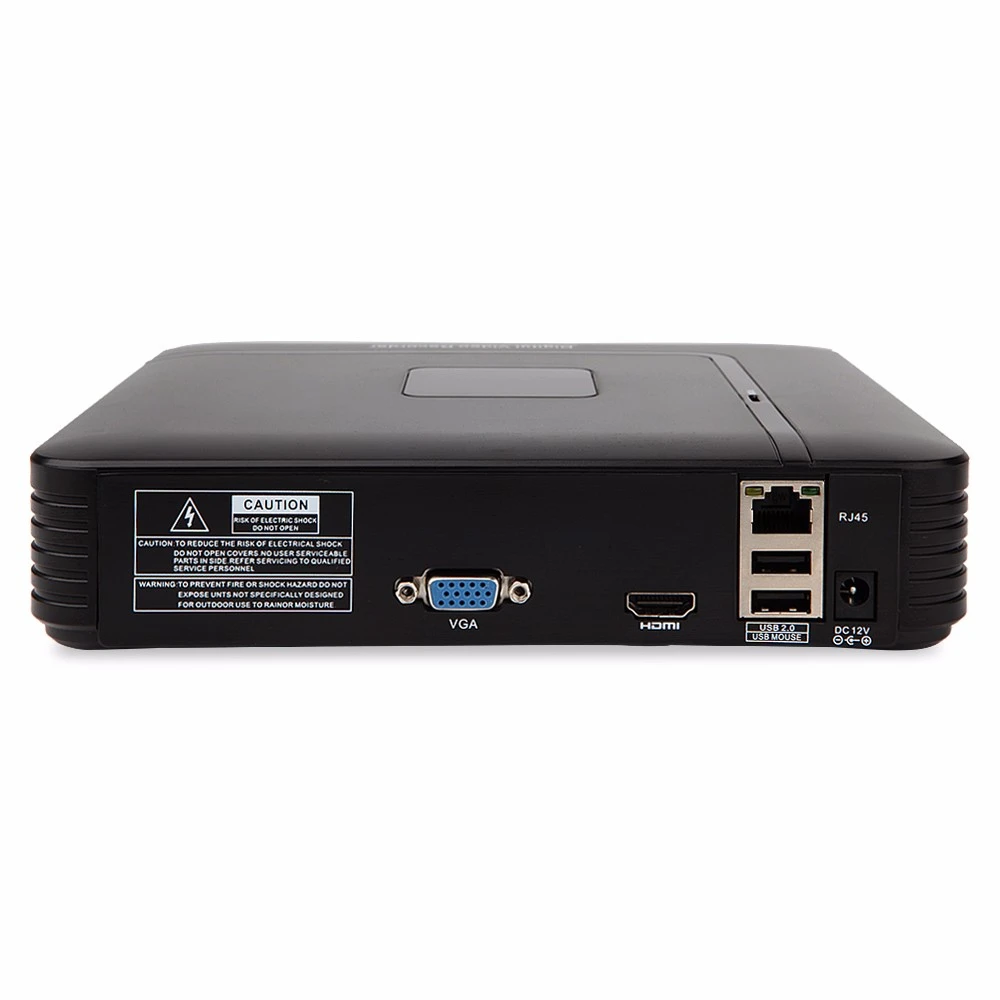 Мини NVR Full HD 4CH 5MP 8CH 4MP Безопасность Автономный CCTV NVR ONVIF рекордер для 2MP 4MP 5MP IP камера система обнаружения движения
