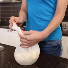 Kithen силиконовый мешок для замеса муки, многоразовые инструменты для приготовления теста, мешки для замеса муки, посуда для выпечки, кухонные инструменты