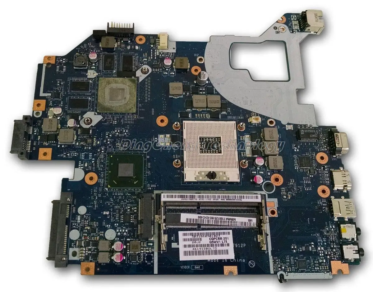 Материнская плата для ноутбука Acer V3 571 Q5WV1 LA 7912P REV 2 0 NBM6A11001 NB. M6A11.001 GT640M/2 GB