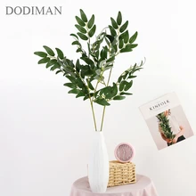 75 см искусственная ива листья зеленые растения-гирлянды ивовая веточка искусственные Листва Цветы домашний Свадебный декор шелковые цветочные растения