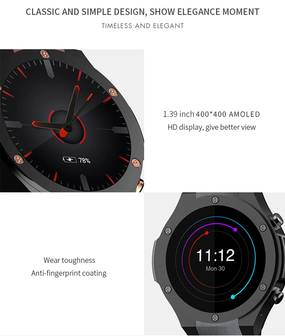 microwear smartwatch h2