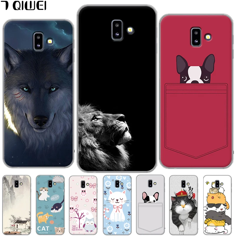 

For Samsung Galaxy J6 Plus Case Silicone Soft TPU Cover For Samsung Galaxy J6 Plus 2018 J610F J610 SM-J610F J6Plus J 6 + Case