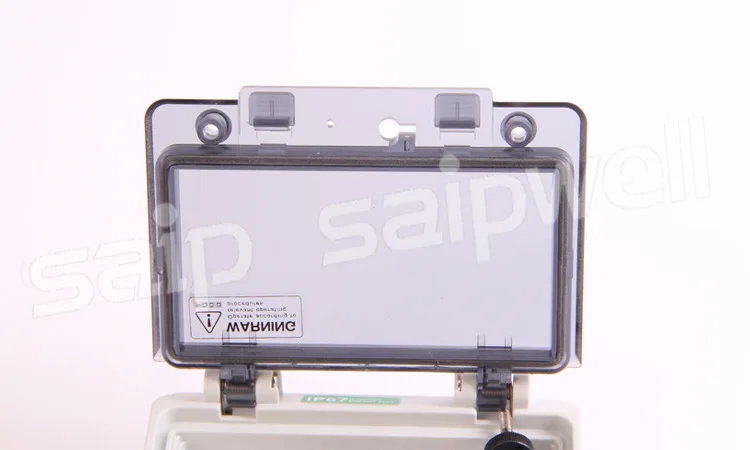 Saipwell электрическая коробка IP67 водонепроницаемая распределительная коробка с прозрачной защитной крышкой PWH-0406