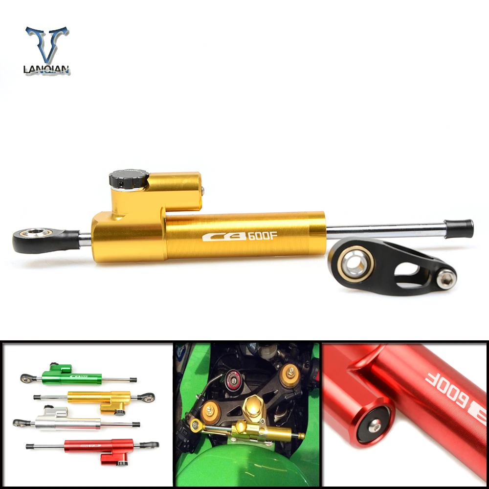 

CNC Universal Motorcycle Damper Steering Stabilize Safety Control For Honda cb600f cb 600 f CB600F HORNET F4i 2007-2016 CB400