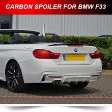 Carbon For BMW 4-Series F33 Convertible Performance Trunk Spoiler Wing 2016 430d