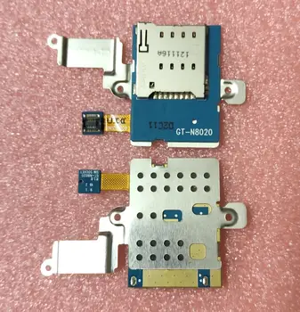 

50pcs/lot, Original new for Samsung Galaxy Note LTE 10.1 N8020 GT-N8020 SIM Card reader flex cable ribbon