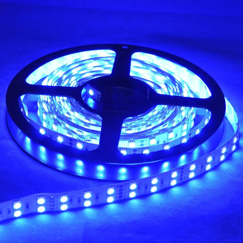 DC 12V 600Led 120led/m Водонепроницаемая SMD 5050 RGB теплая белая светодиодная лента