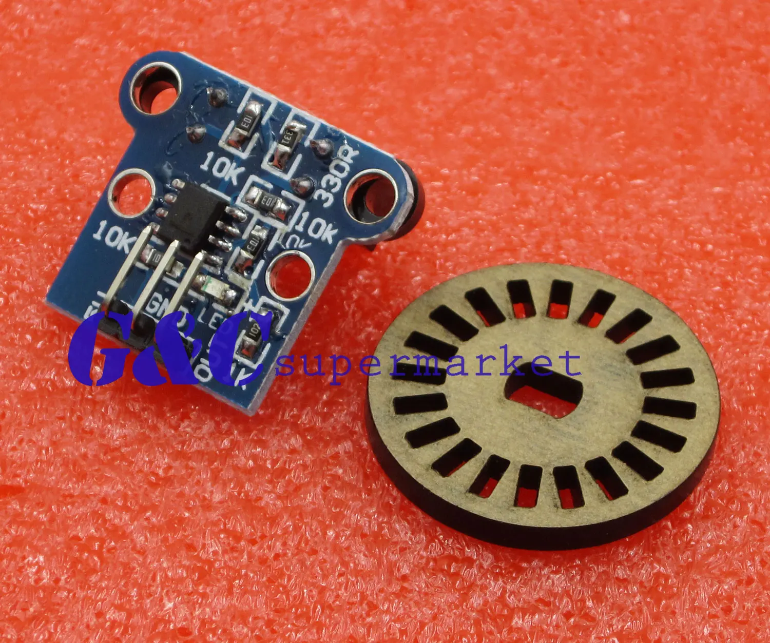 HC-020K Double Speed Measuring Sensor Module + Photoelectric Encoders Kit