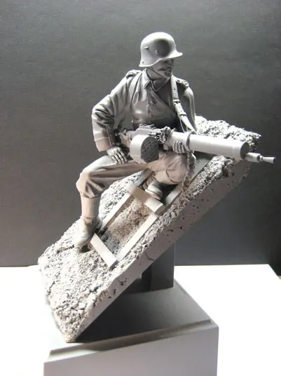 

1/16 Imperial "209th" Infantry Regiment Resin Figure soldiers GK WWII Military subject matter Uncoated No colour