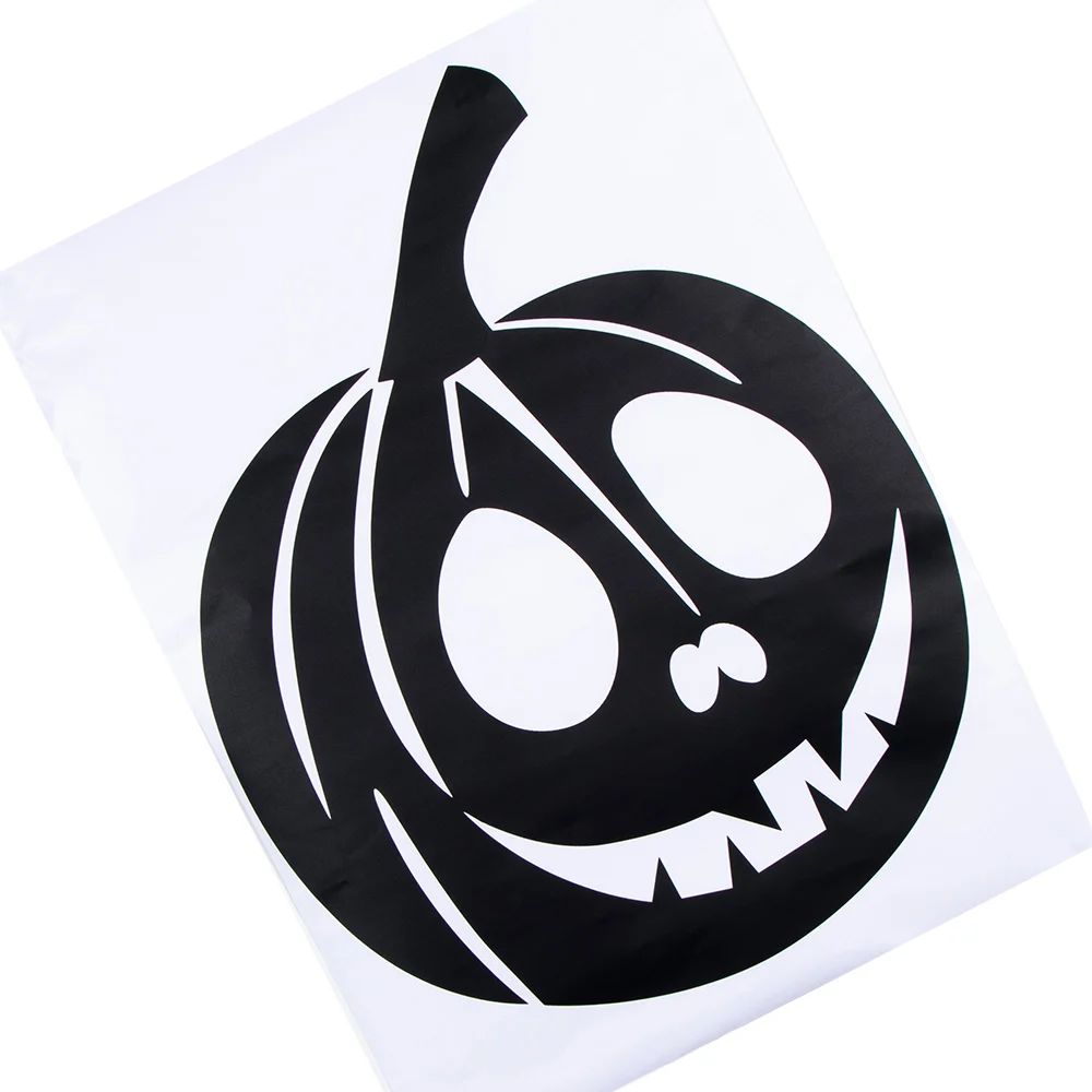 1pcs Happy Halloween Series Pumpkin Background Wall Sticker Window Home