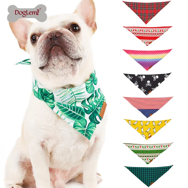 Adjustable Dog Scarf Bandana – Stylish Pet Bib for Dogs & Cats 2