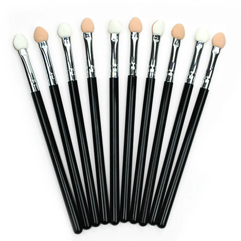 

OutTop Makeup Brushes 10pcs Brush Double-end Eye Shadow Eyeliner Makeup Brush Sponge Applicator Brushes Tool 2019 Jan29