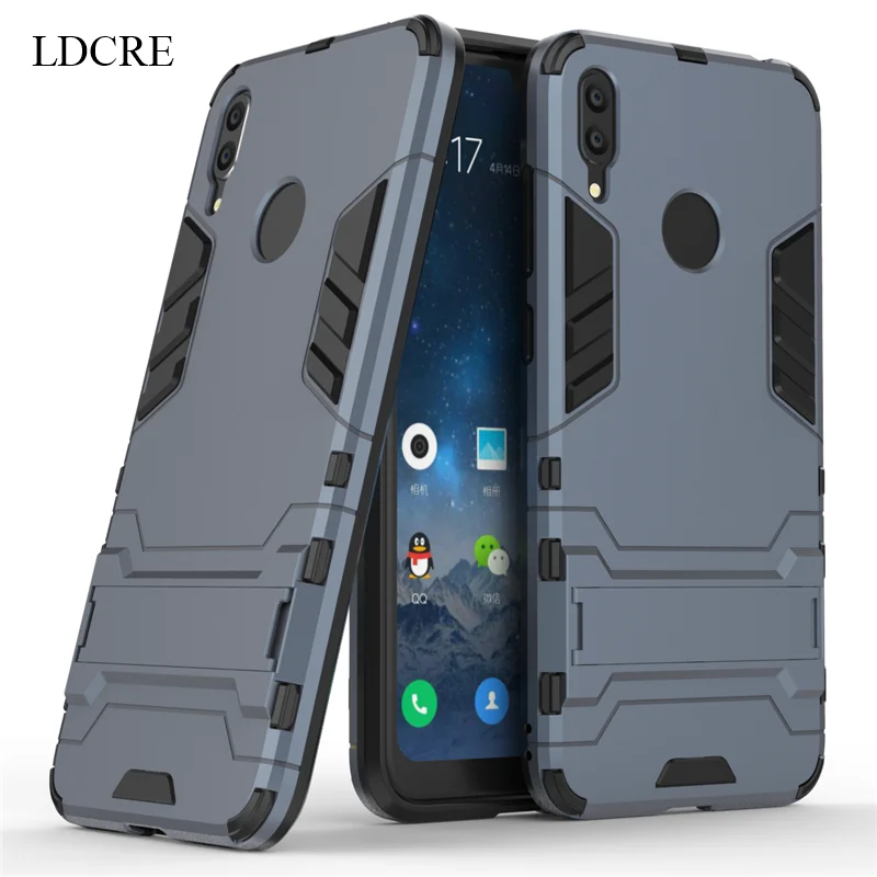 

For Huawei Y7 Prime 2019 Case Luxury Robot Hard Back Phone Case For Huawei Y7 2019 Back Cover For Huawei Y7 Prime 2019 Fundas