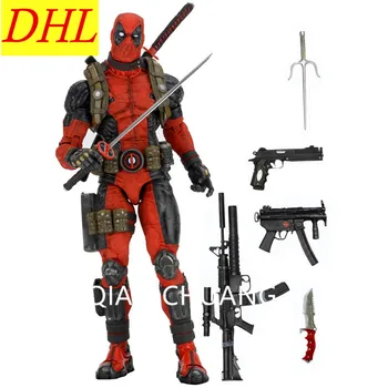 

NEW 18" 45CM Cartoon NECA EPIC Deadpool Ultimate 1/4 Scale PVC Action Figure Collectible Model Toy Exquisite RETAIL BOX S351