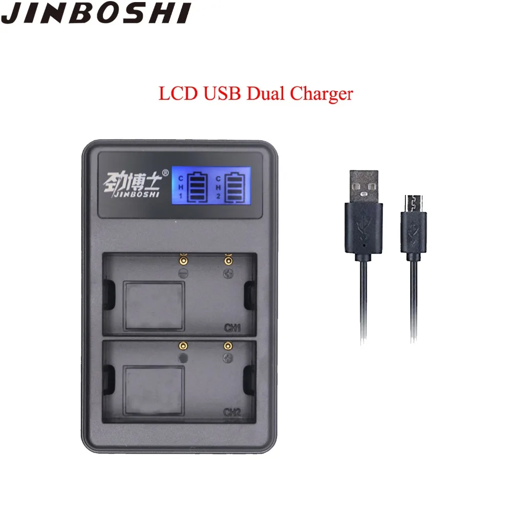 

1PCS NP-W126S LP-E6 LP-E8 NP-BX1 NP-FW50 NP-FZ100 EN-EL15 DMW-BLF19E NP-W126 LP-E12 LCD Dual USB Charger (choose as you)