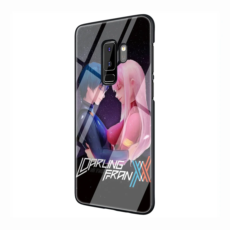 Darling в Franxx закаленное Стекло мягкий чехол для телефона для samsung Galaxy S7 край S8 S9 S10 Note 8, 9, 10, плюс A10 20 30 40 50 60 70 - Цвет: G5