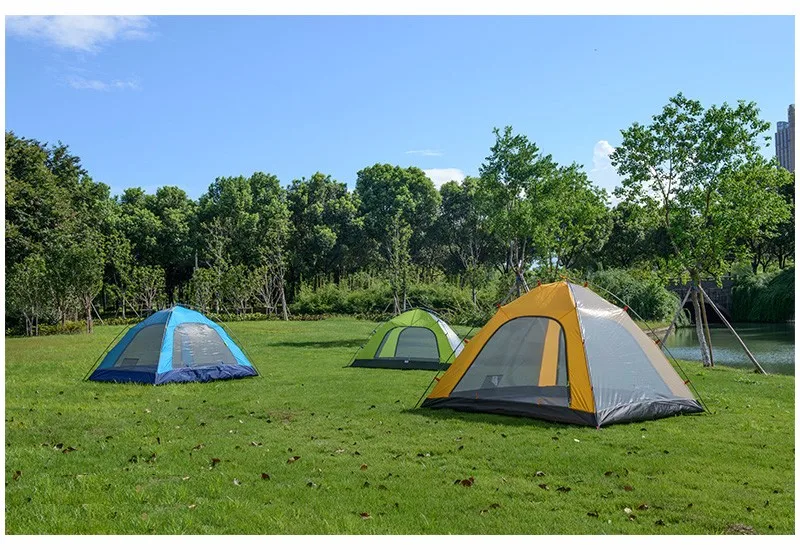 Naturehike 2 3 4 Человек Палатка Outoor сверхлегкий водонепроницаемый большой кемпинг палатки для семьи с ковриком