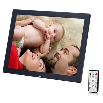 

Liedao 14 Inch LED Screen HD Digital Photo Frame Electronic Album Picture Music Video Clock Date Full Function Russia Language