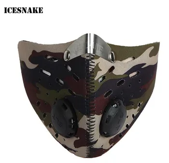 

ICESNAKE Motorcycle Face Mask Camouflage Balaclava Camuflada Dust Mask Sports Moto Windproof Face Mask Protective Masks