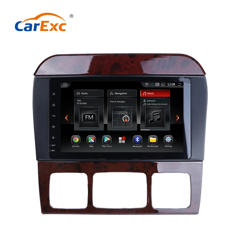 

CarExc Android 9.0 OS Octa Core For Benz W220 S320 S350 S500 Car Radio Stereo With WiFi GPS Navigation Multimedia Player System