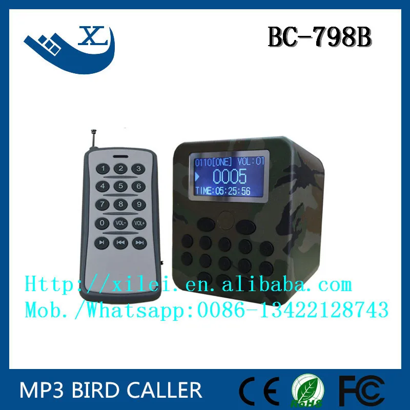 Заводская цена птица звук mp3 загрузки BC 798B 50 Вт mp3 плеер с птицами звук с пультом дистанционного управления