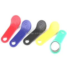 100 шт. Dallas ds90a DS1990 F5 серийный номер iButton I-Электронная Кнопка ключ контактный ключ карты fobs w/ручка