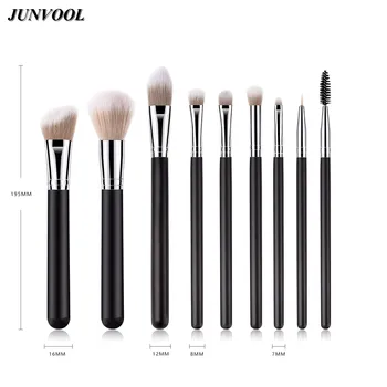 

9pcs Eyelash Makeup Brushes Professional Foundation Eye Shadow Eyeliner Lip Pinceis De Maquiagem Cosmetic Brush Pinceaux Tools