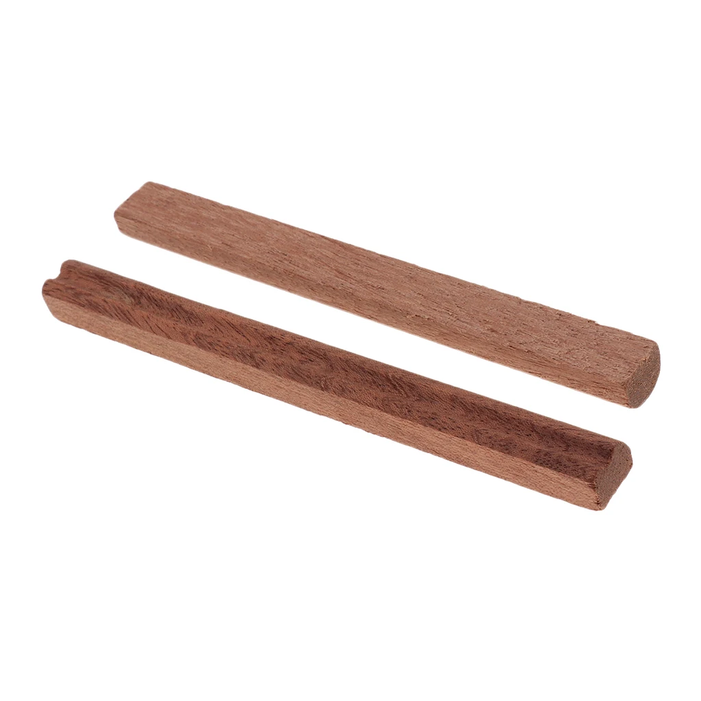 2pcs Kalimba Thumb Piano Wooden Bridge for 17 Keys Kalimba Thumb Piano Finger Percussion DIY Material