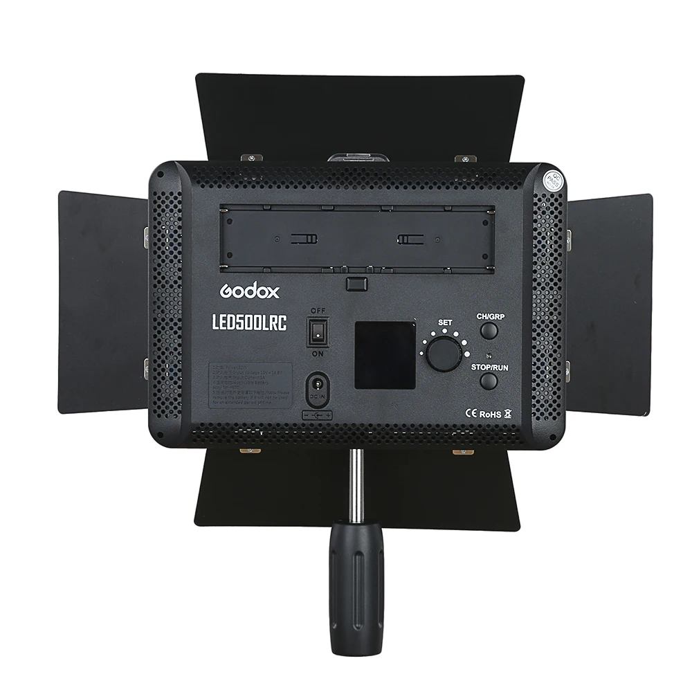 Godox 3x500 светодиодный 3300-5600K двухцветный беспроводной дистанционный видео светильник ing Kit светодиодный 500LRC+ 2 м подставка+ стрела+ сумка для переноски