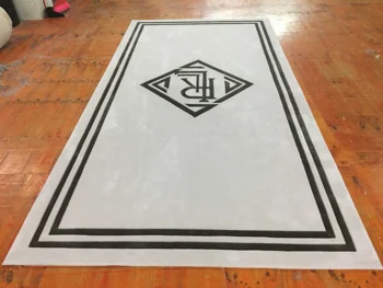 

Modern RL wool rug, customizable size / color