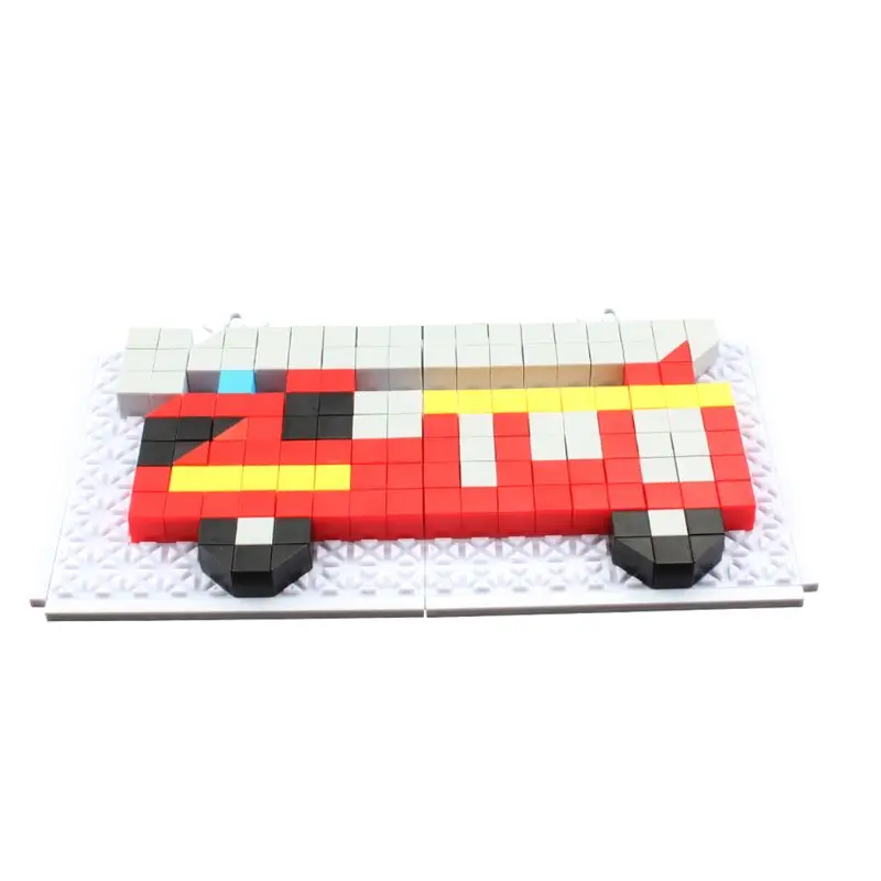 234 шт Пластиковые DIY пожарные строительные блоки для грузовиков, сборные головоломки, разобранные головоломки, развивающие игрушки для детей, Gif