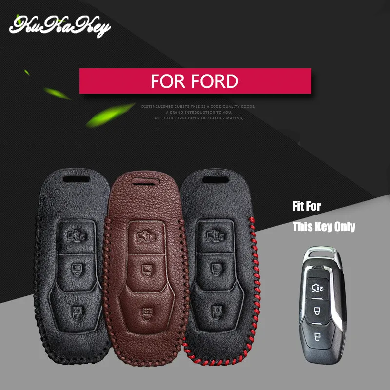 Чехол для автомобильного ключа чехол Ford Mondeo 2013 Edge Mustang Focus 2 3 Fiesta Kuga Ranger Fusion Funda с