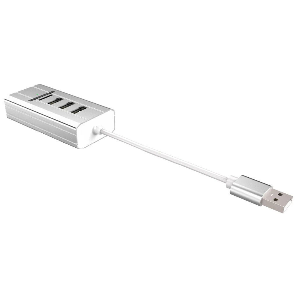 Usb хаб Стерео внешняя звуковая карта гарнитура микрофон адаптер USB сплиттер аудио