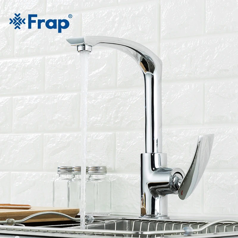 Новый хромированный смеситель водопад Frap кухонный torneira полированный Поворотный