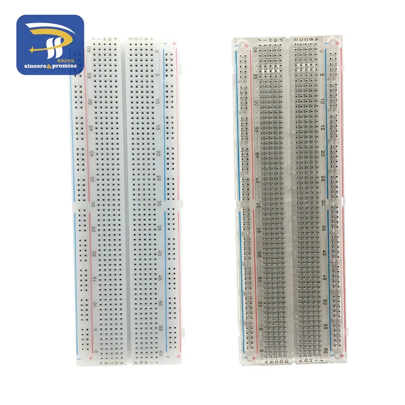 1 шт. Новый MB 102 MB102 Макет 830 Точка Solderless PCB хлеб доска тестирование Разработка DIY