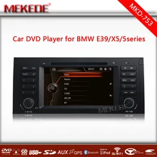 Car Multimedia player Support DVD/GPS Navi For 5 Series E39/X5 E53/M5 Original car interface Bluetooth/IPOD/Radio/ATV/SD USB