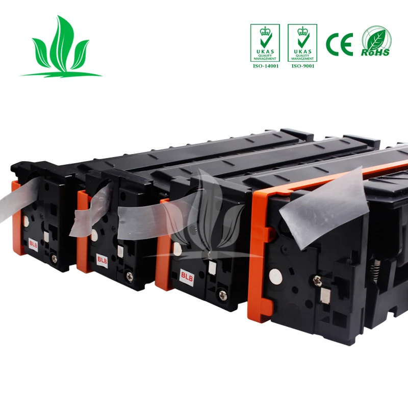 1 комплект 4 цвета CF400A CF401A CF402A CF403A тонер картридж совместимый для HP color Laserjet M252 M252dw
