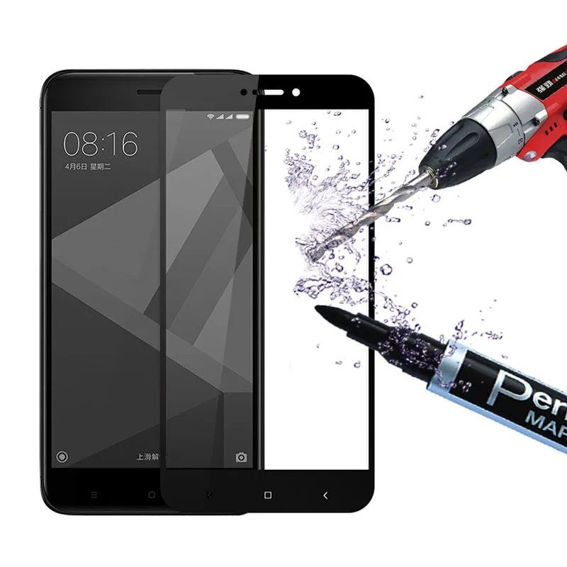 

Full Cover Tempered Glass for Xiaomi Redmi 4X Glass on Screen Protector Phone for Xiaomi Redmi 4X Tempered Glass Xiomi Xiami