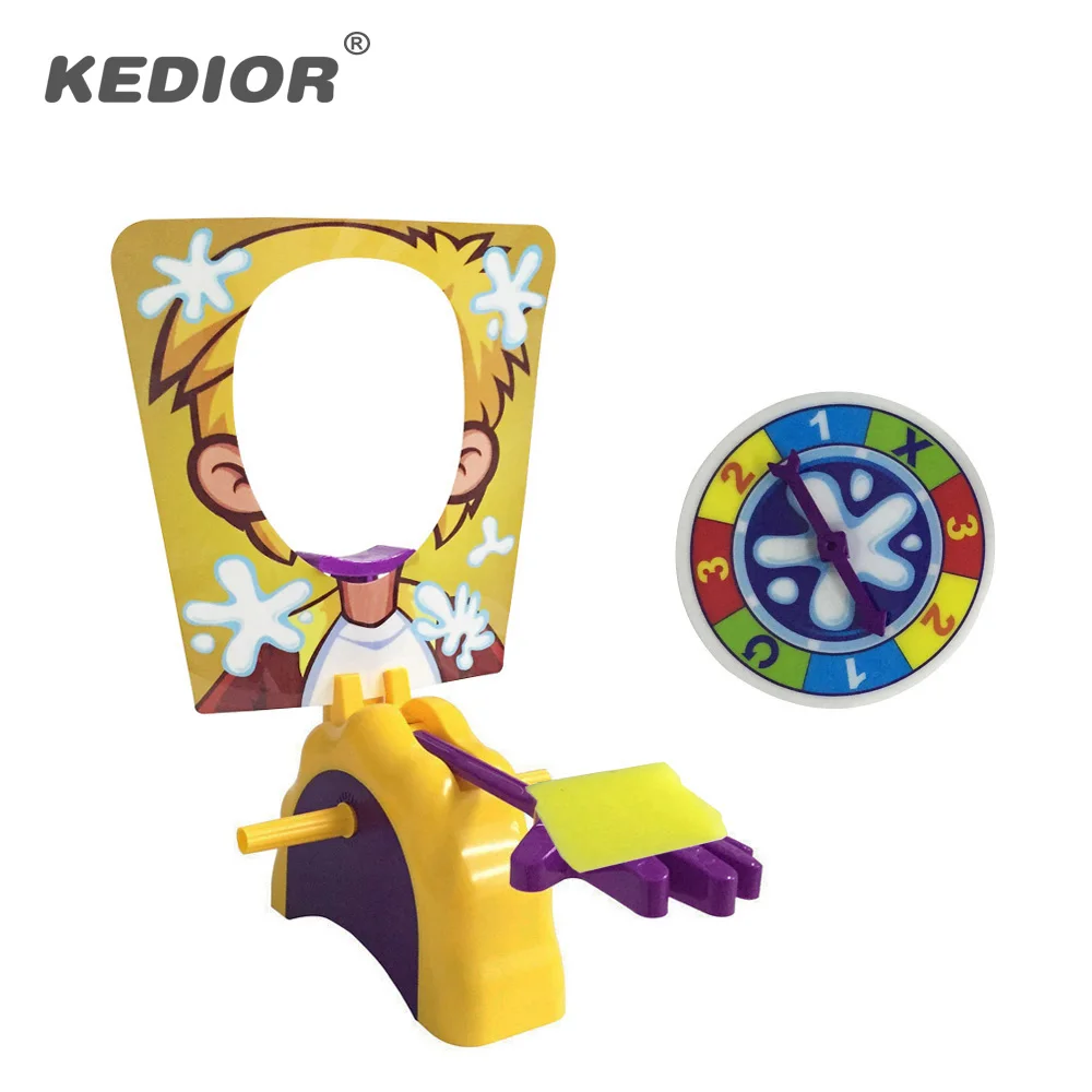 Pаспродажа Забавная игрушка Антистресс игрушка пирог Торт к лицу Семейные игровые гаджеты розыгрыши Антис tress пальчиковая игра подарок