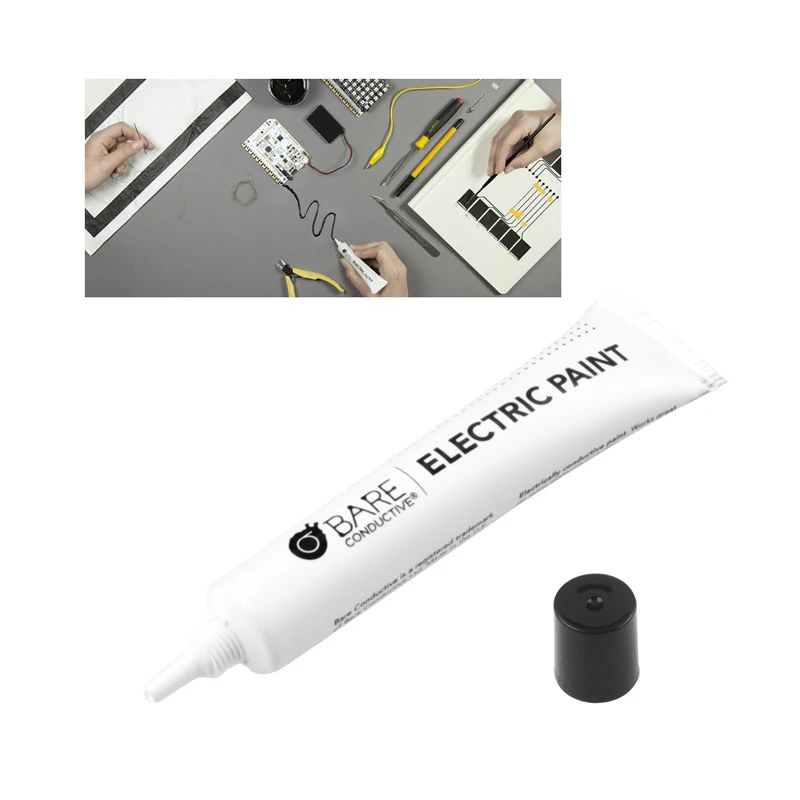 

HIGH QUALITY 10ML DIY conductive paint electric Paint Conductor Trace Line, Draw Electric Circuit Wire