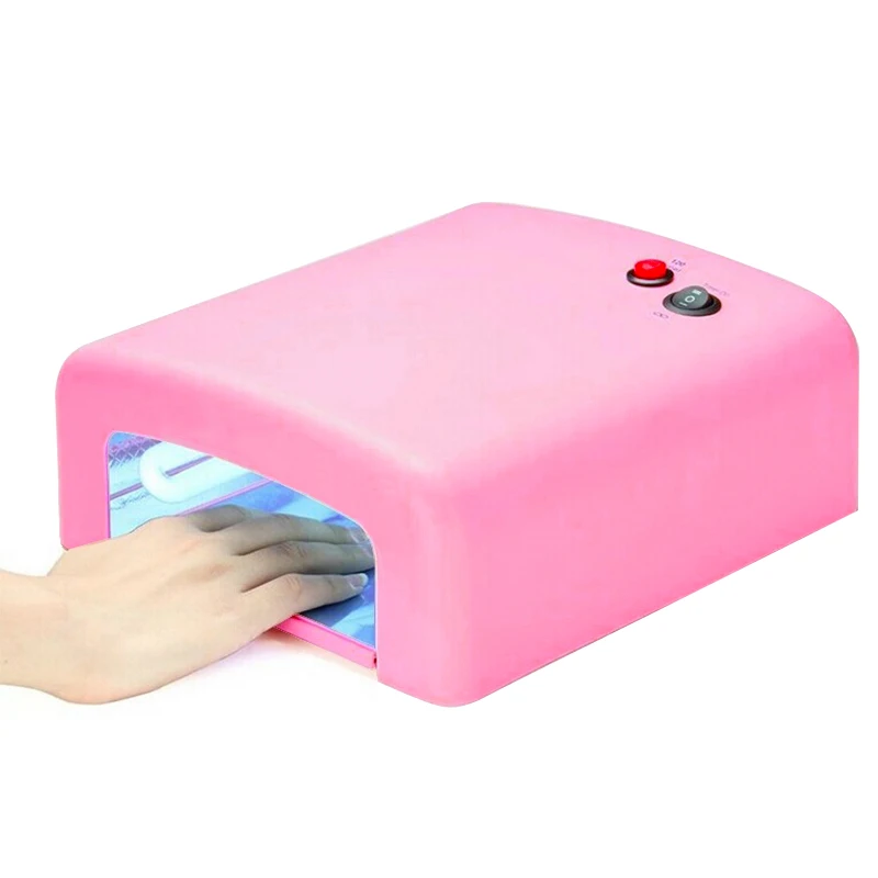 

Professional 36W Nail Art Dryer Gel Curing UV Lamp, Nail Dryer with 4pcs 9W UV Bulbs Plug Nail Dryer Art DIY Tools Led Lamp