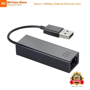 Image 1 - Originale Xiaomi USB Esterna Scheda Ethernet Veloce RJ45 Mi USB2.0 Al Cavo Ethernet LAN Adapter 10/100Mbps di Rete carte Per Il Computer Portatile