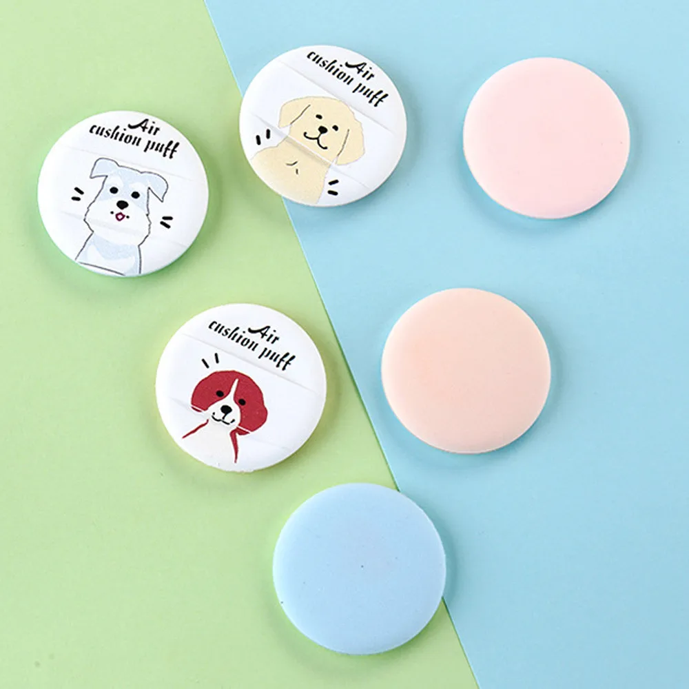 Novo центеллы азиатской moda 3 шт. макияж основа губчатый смеситель слоеный порошок мягкий спонж пыхет zsmw