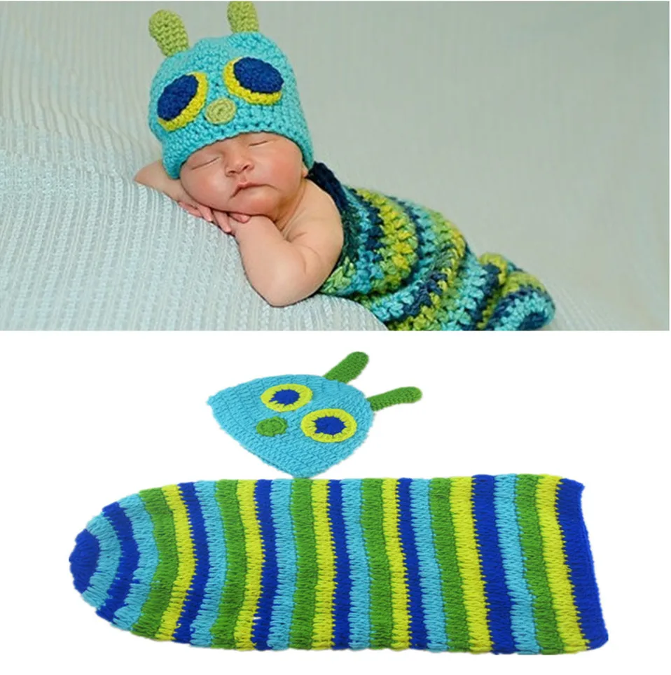 Спальный мешок для новорожденных младенцев ручной работы мягкая пряжа плетение