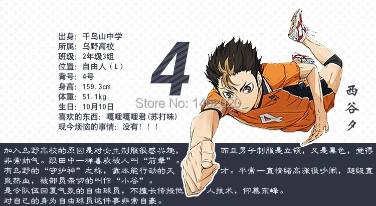 Haikyuu!! - Karasuno High School Volleyball Club Uniform Cosplay Costume (+20 Designs)