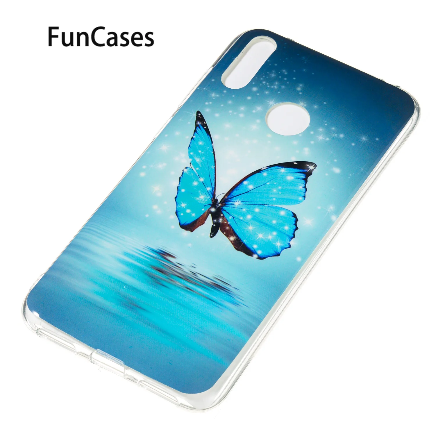 Чехол для телефона huawei Enjoy 7S Единорог Мягкий ТПУ чехол Портативный Для P Smart Honor 9 Lite