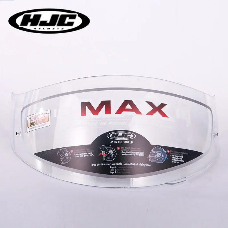 HJC hj-17 шлем козырек щит подходит для IS-MAX, IS-MAX II, IS-MAX BT, CL-MAX2, SY-MAX3 прозрачный HJC объектив