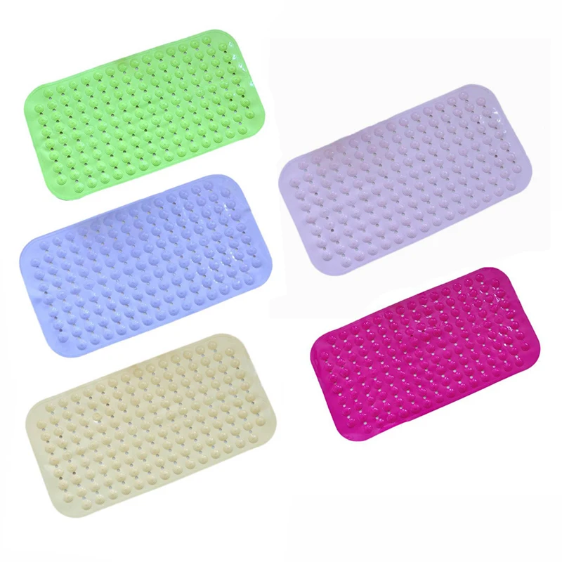 nuovo massaggio pvc skid bagno ventosa tappetino da bagno ventose anti slip doccia di sicurezza tappeto