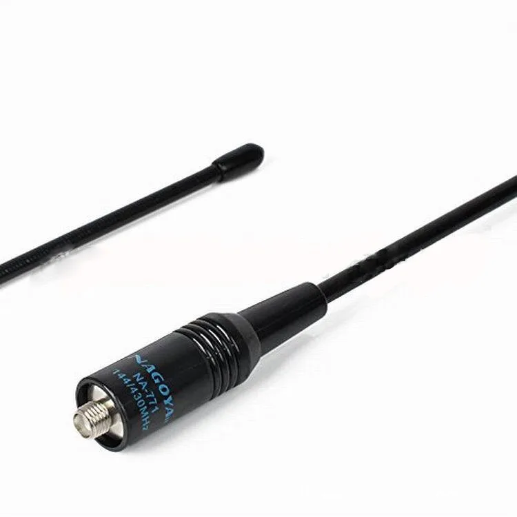 Nagoya na 771 Двухдиапазонная VHF/UHF 144/430 МГц радиостанция женская мягкая антенна
